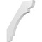 Ekena Millwork 3 1/2-in. W x 28-in. D x 34-in. H Olympic Architectural Grade PVC Knee Brace BRCP035X28X34OLY - alternate 1